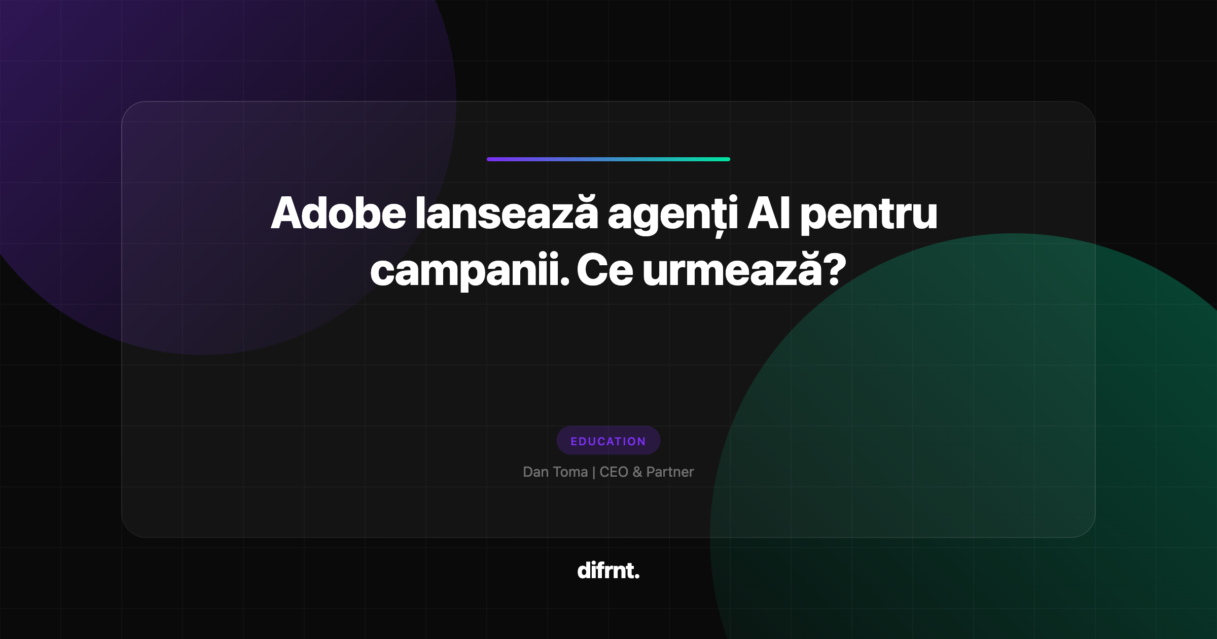 Platforma Adobe CX Enterprise cu agenți AI pentru orchestrarea campaniilor de marketing digital