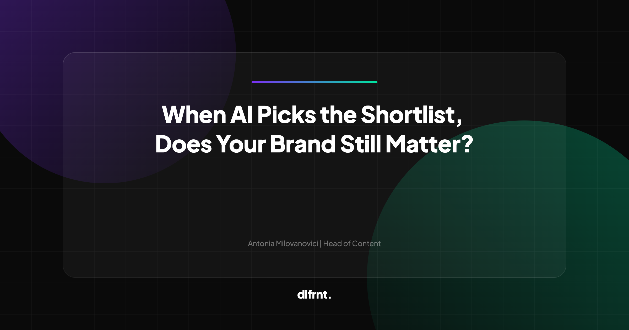 Conceptual visualization of how AI Mode influences purchase decisions and brand visibility