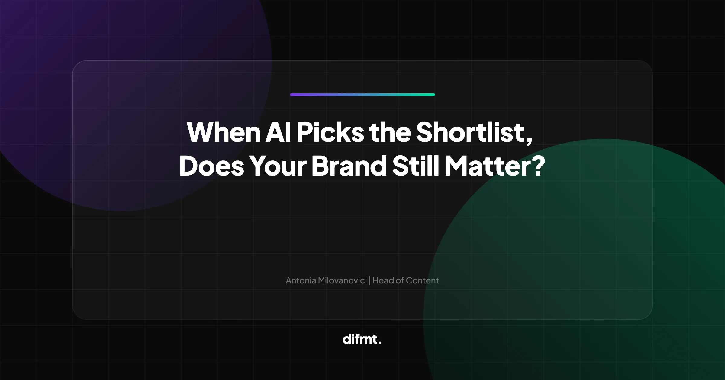 Conceptual visualization of how AI Mode influences purchase decisions and brand visibility