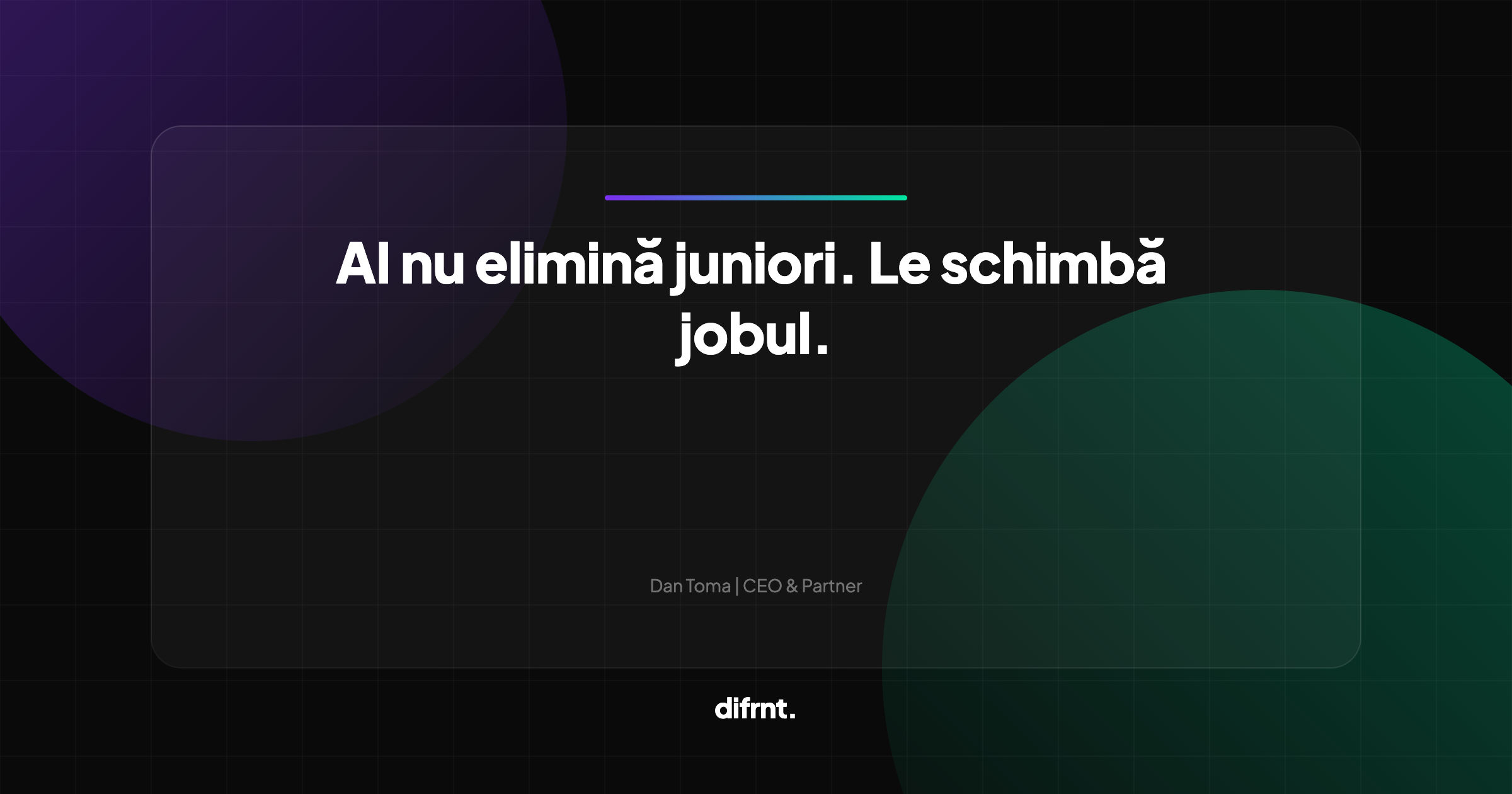 AI nu elimină juniori, le schimbă jobul - articol despre impactul AI asupra rolurilor entry-level în marketing