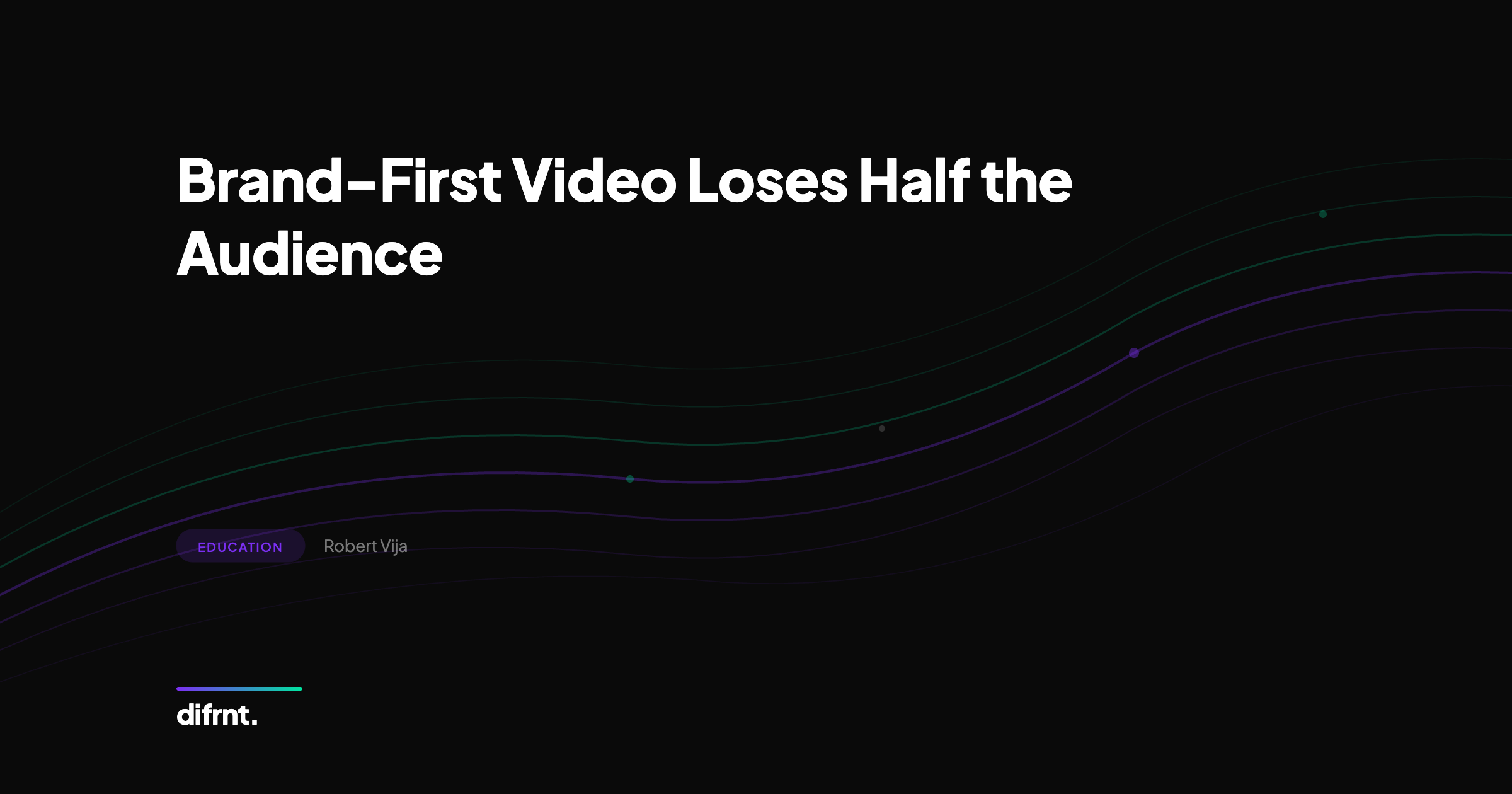 Visual analysis of brand-first video content impact on social media platform performance