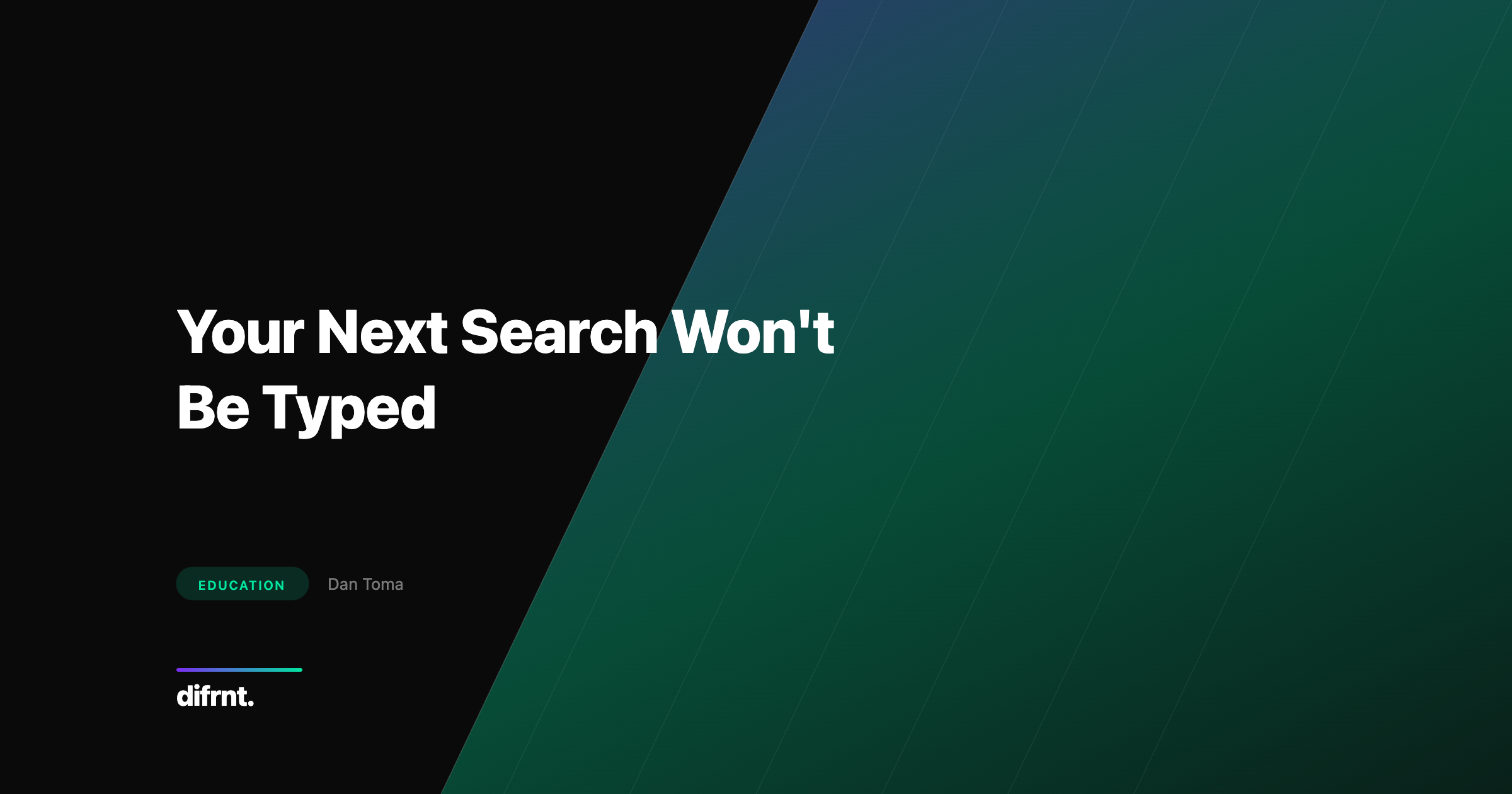 Graphic illustration showing the shift from text-based search to AI voice search with GPT-Live
