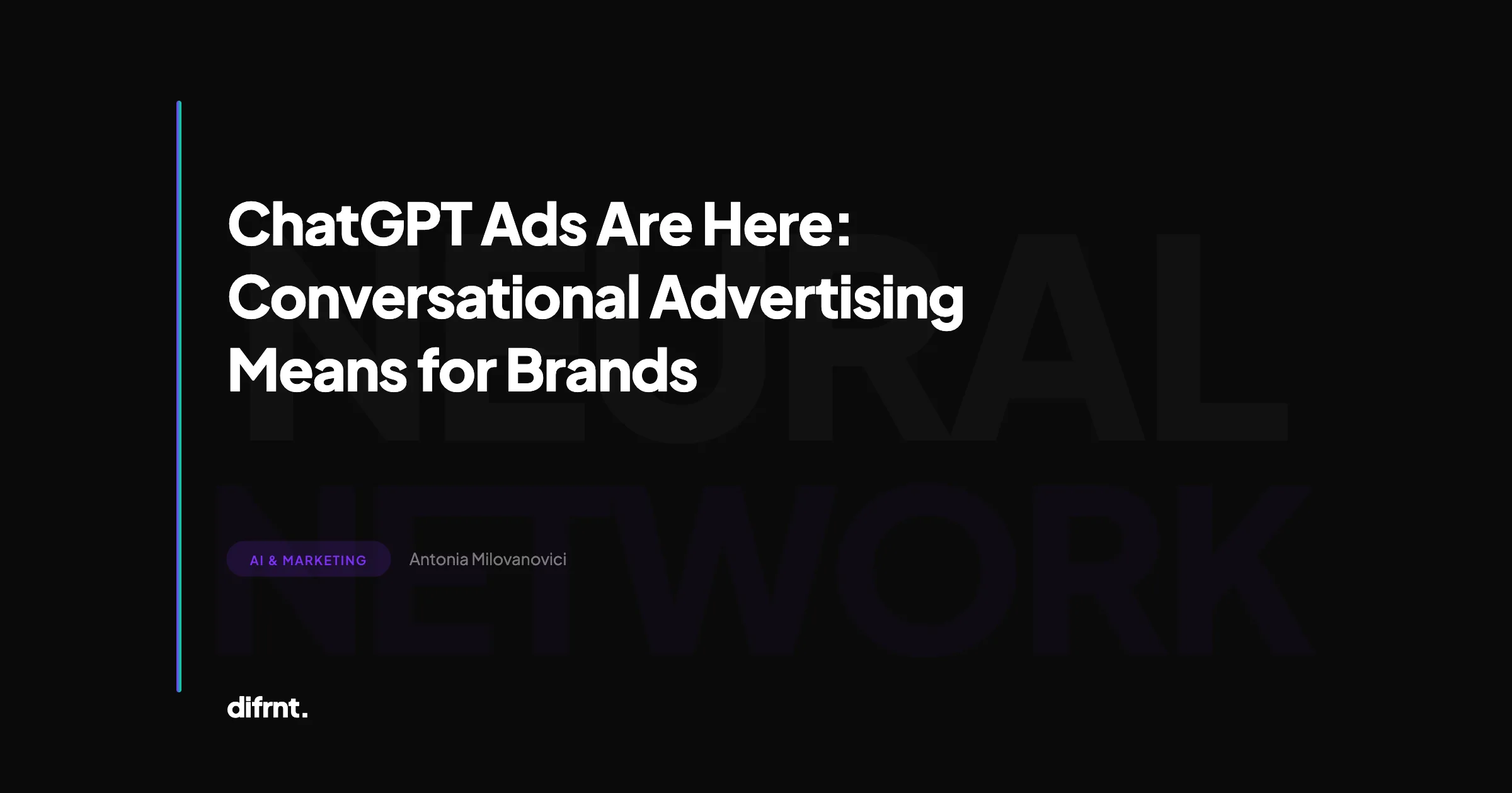 ChatGPT ads and the rise of conversational advertising for brands