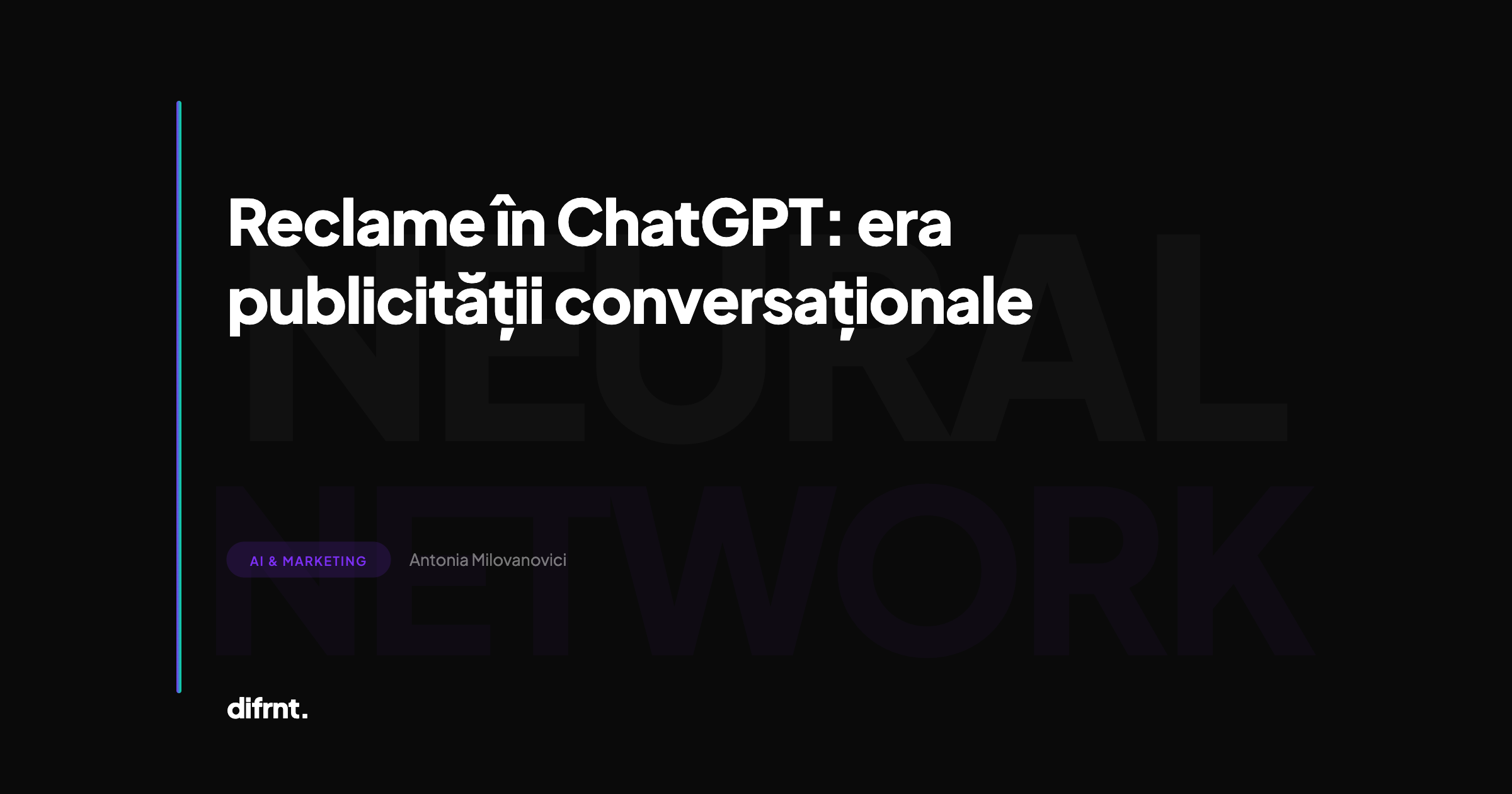 Reclame în ChatGPT: publicitatea conversațională și impactul asupra brandurilor