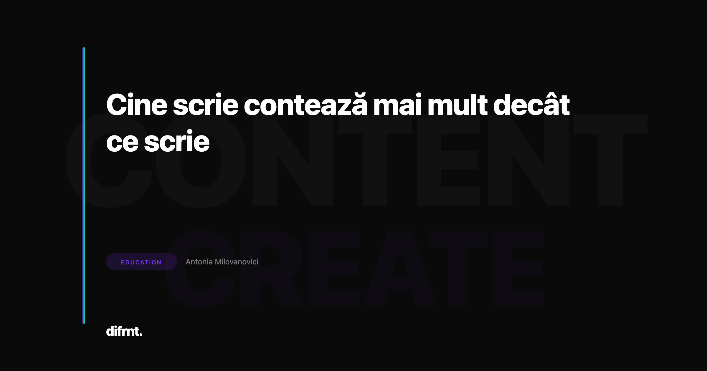 Ilustrație abstractă cu forme geometrice reprezentând strategia de conținut centrat pe vocea individuală