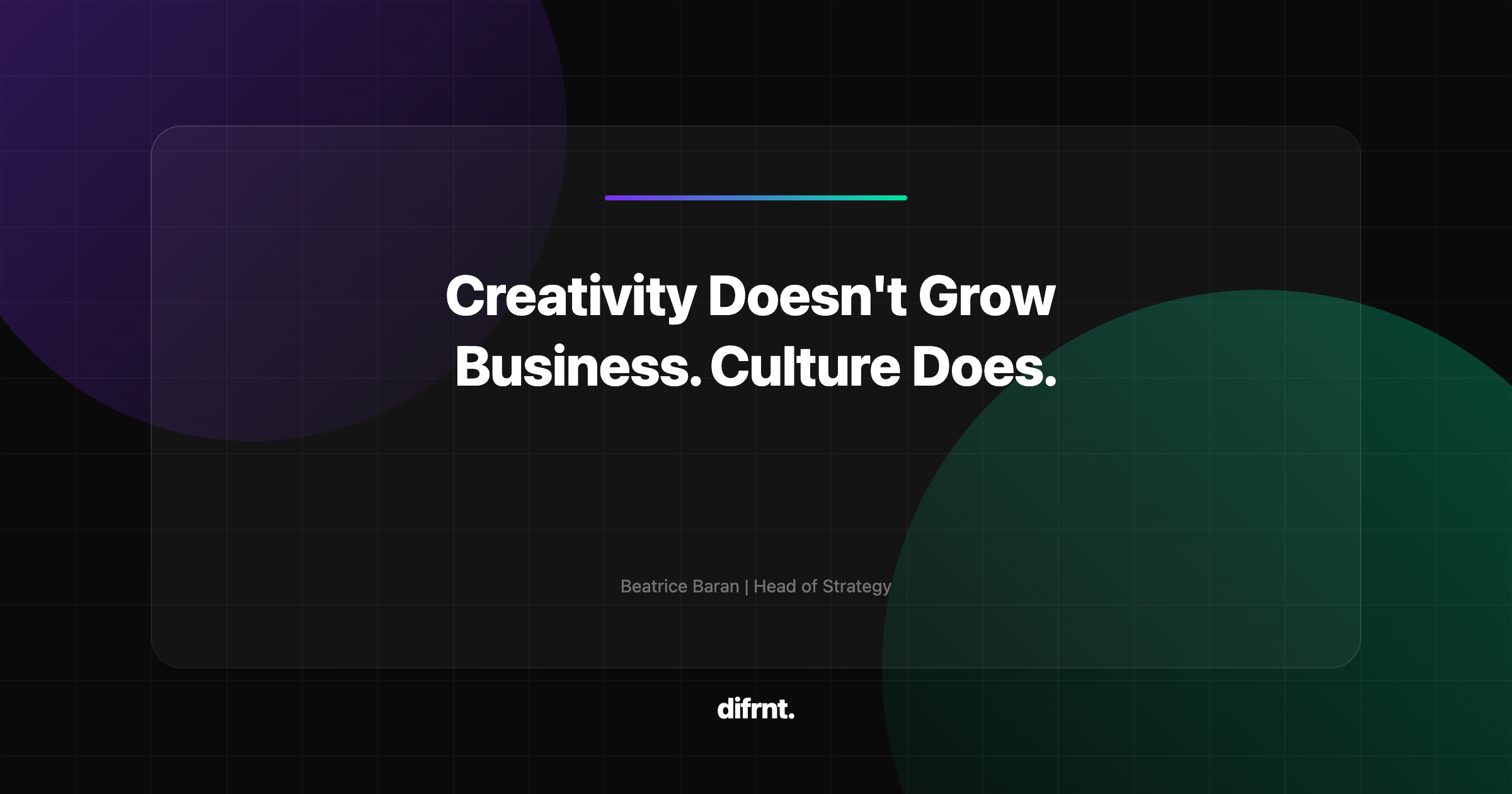 Abstract illustration about building an organizational culture that turns creativity into business growth