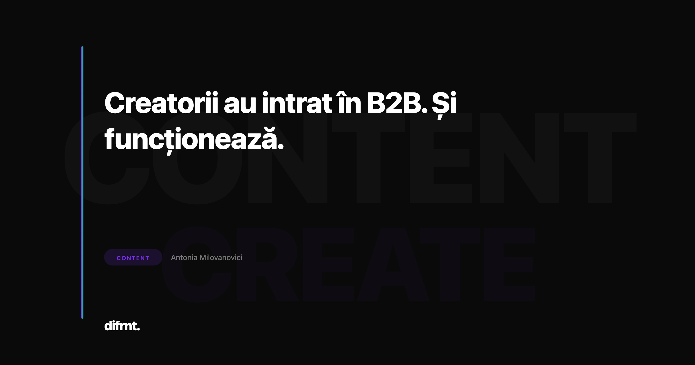 Ilustrație abstractă despre creator marketing B2B cu elemente de rețele sociale și conexiuni profesionale
