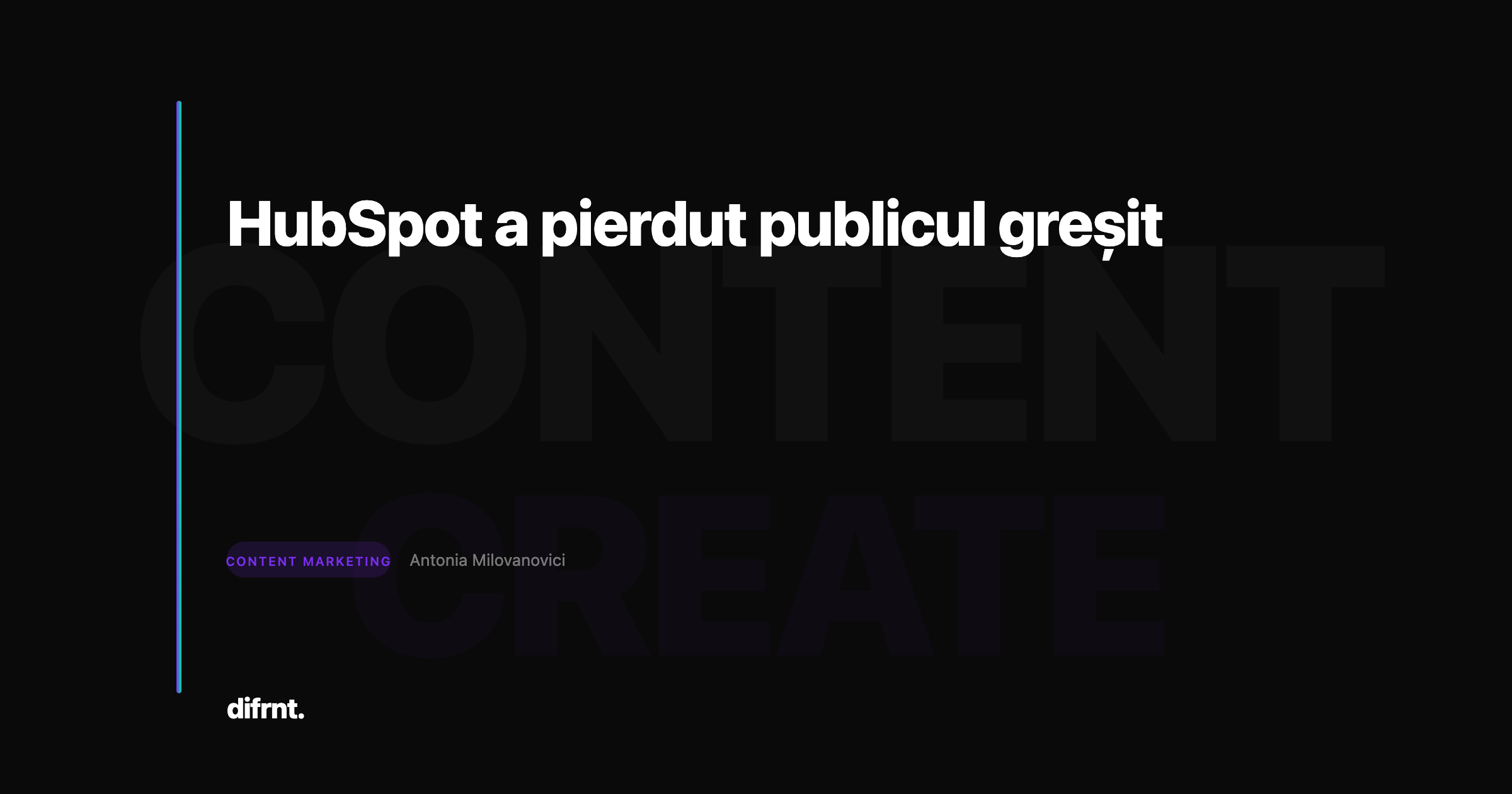 Ilustrație abstractă despre strategia de conținut și diferența dintre trafic și audiență reală