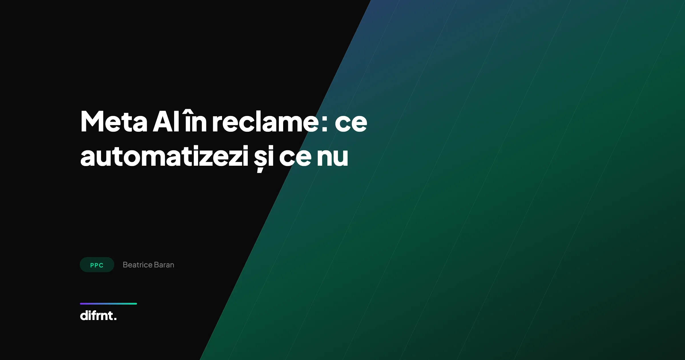 Ilustrație blog difrnt. despre automatizarea Meta Ads și controlul strategic al campaniilor