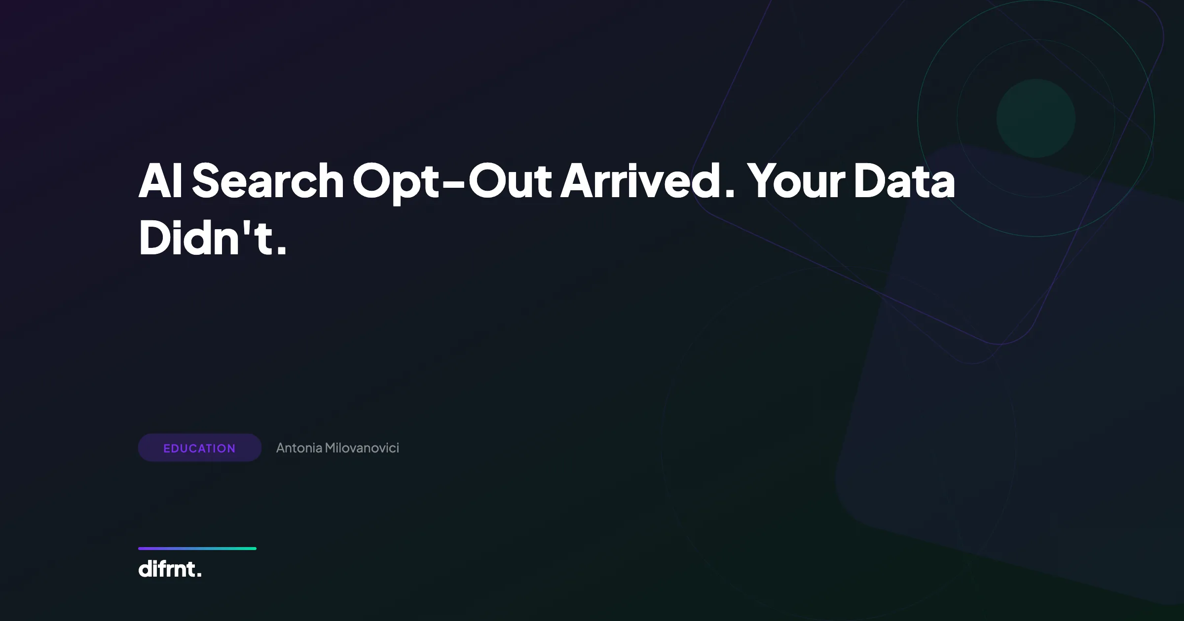 AI Search Opt-Out: Google offers the button but click data is missing