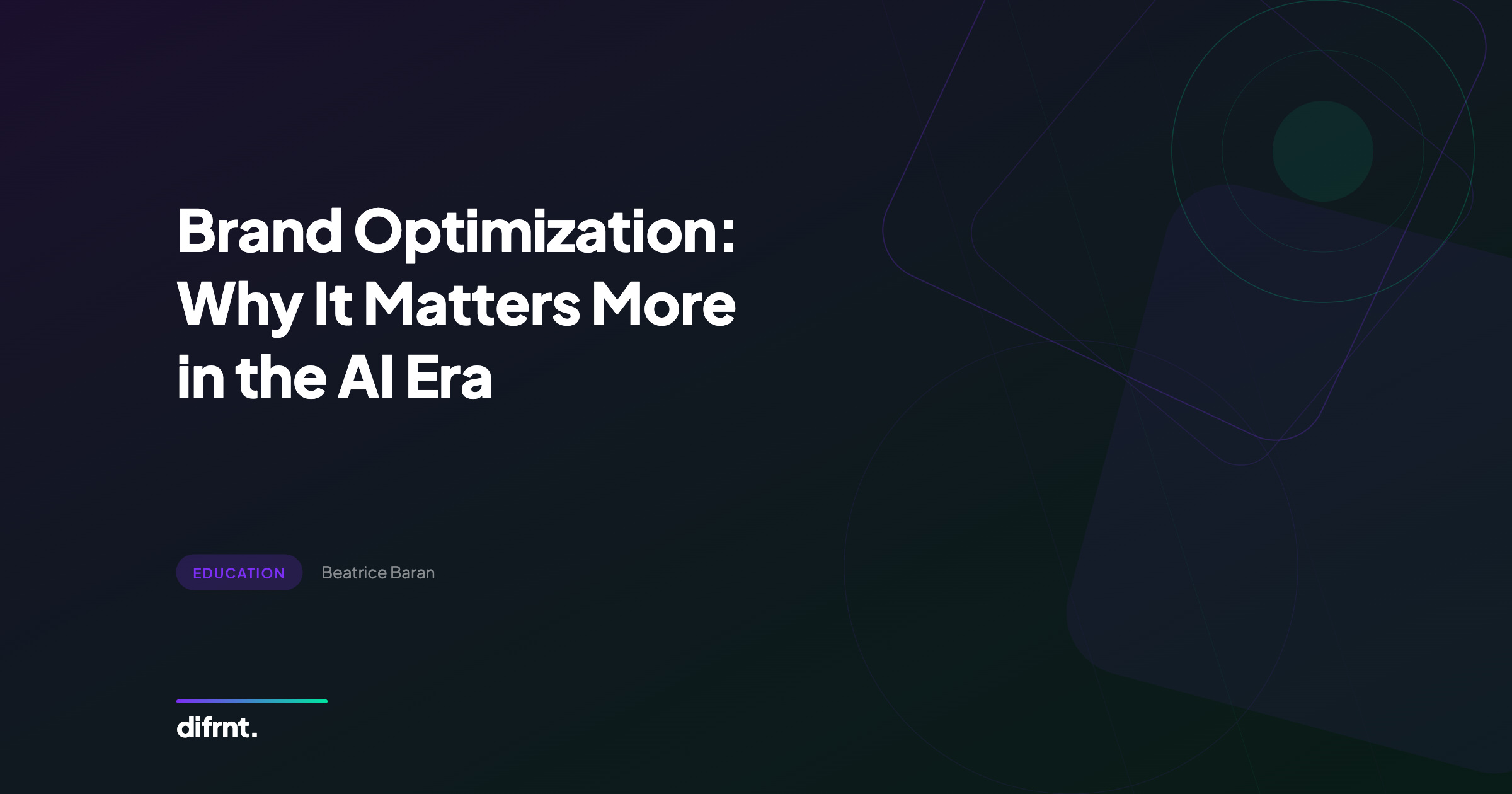Brand optimization and AI visibility: strategic guide for marketers