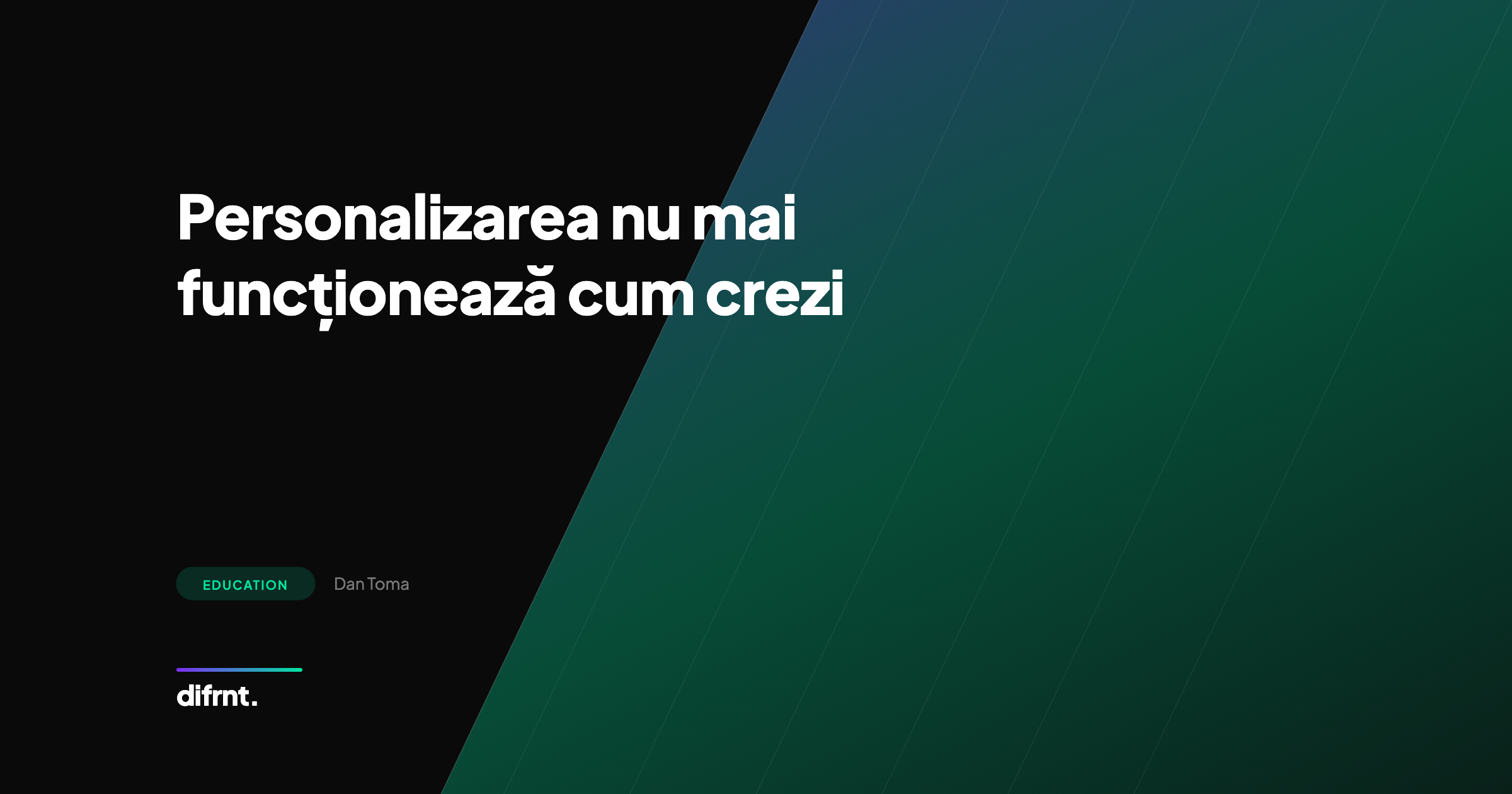 Ilustrație despre trecerea de la personalizarea statică la marketing-ul contextual