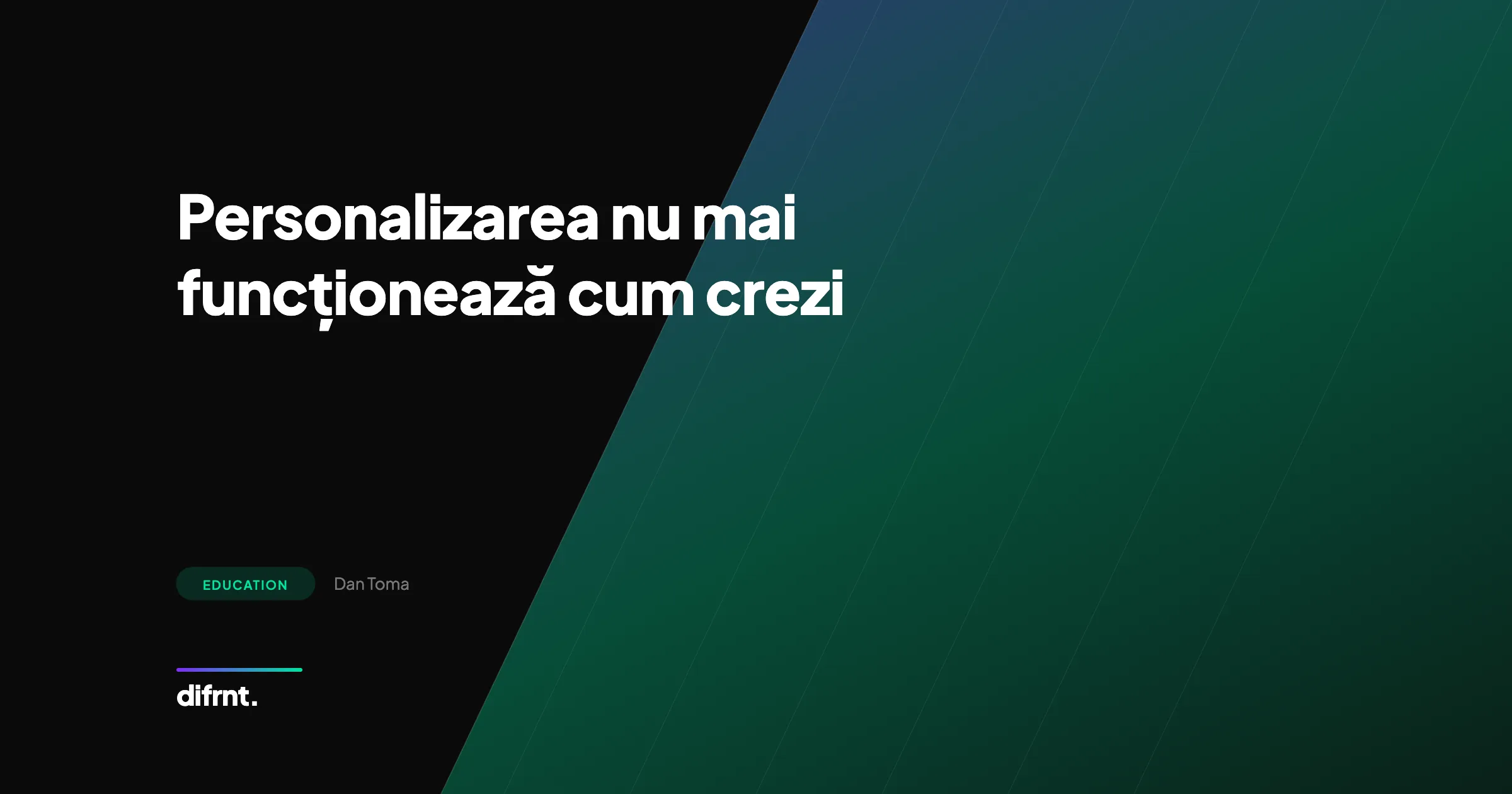 Ilustrație despre trecerea de la personalizarea statică la marketing-ul contextual