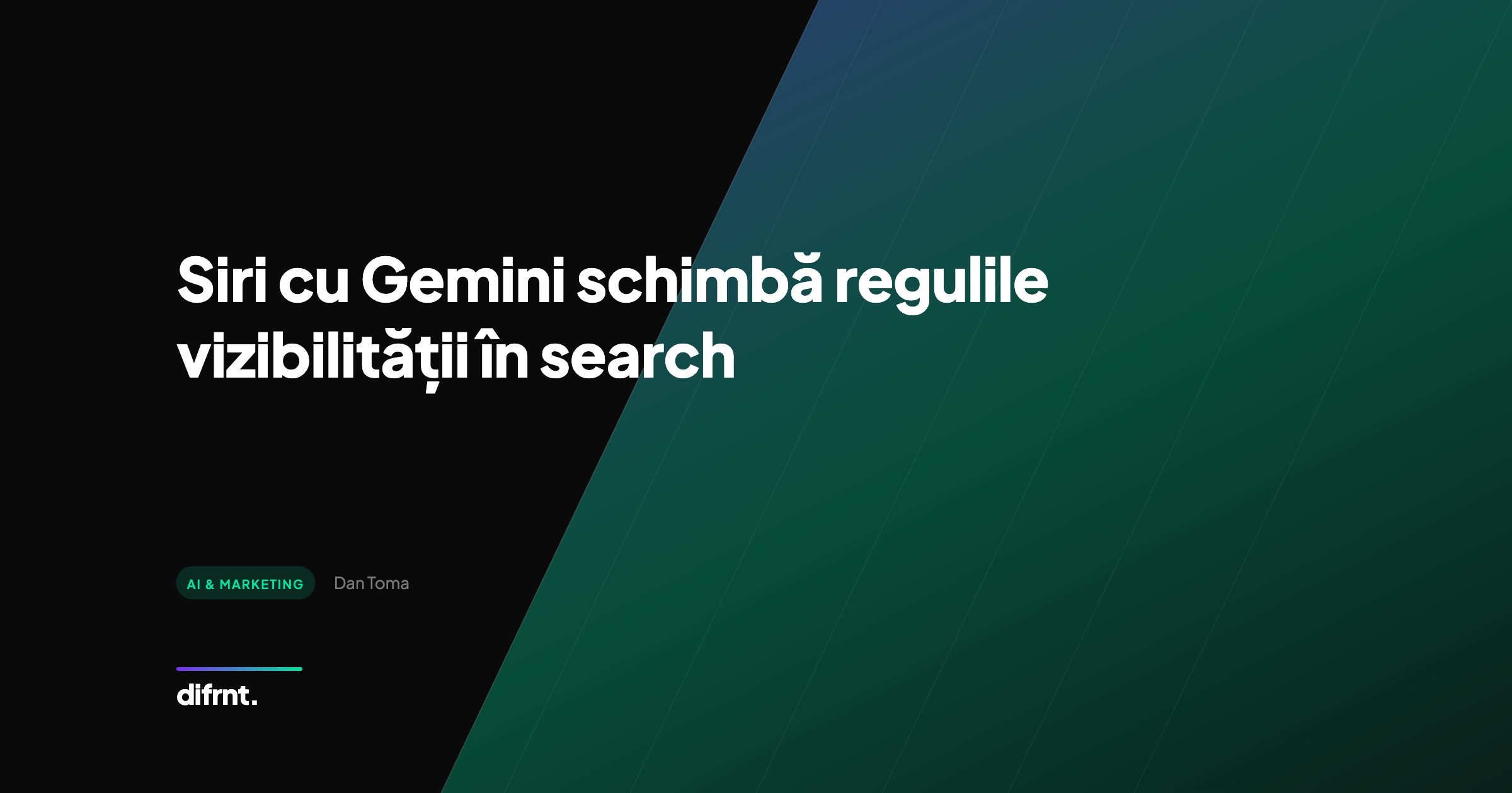 Siri cu Gemini schimbă regulile vizibilității în search - articol difrnt despre impactul integrării Apple Gemini asupra strategiei SEO