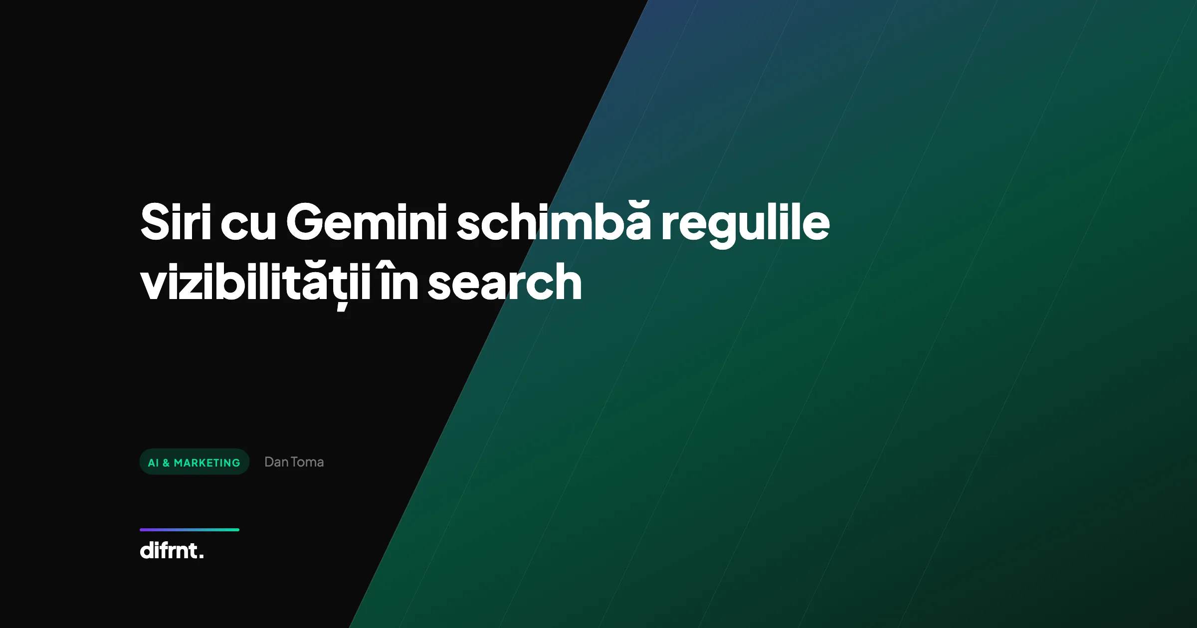 Siri cu Gemini schimbă regulile vizibilității în search - articol difrnt despre impactul integrării Apple Gemini asupra strategiei SEO