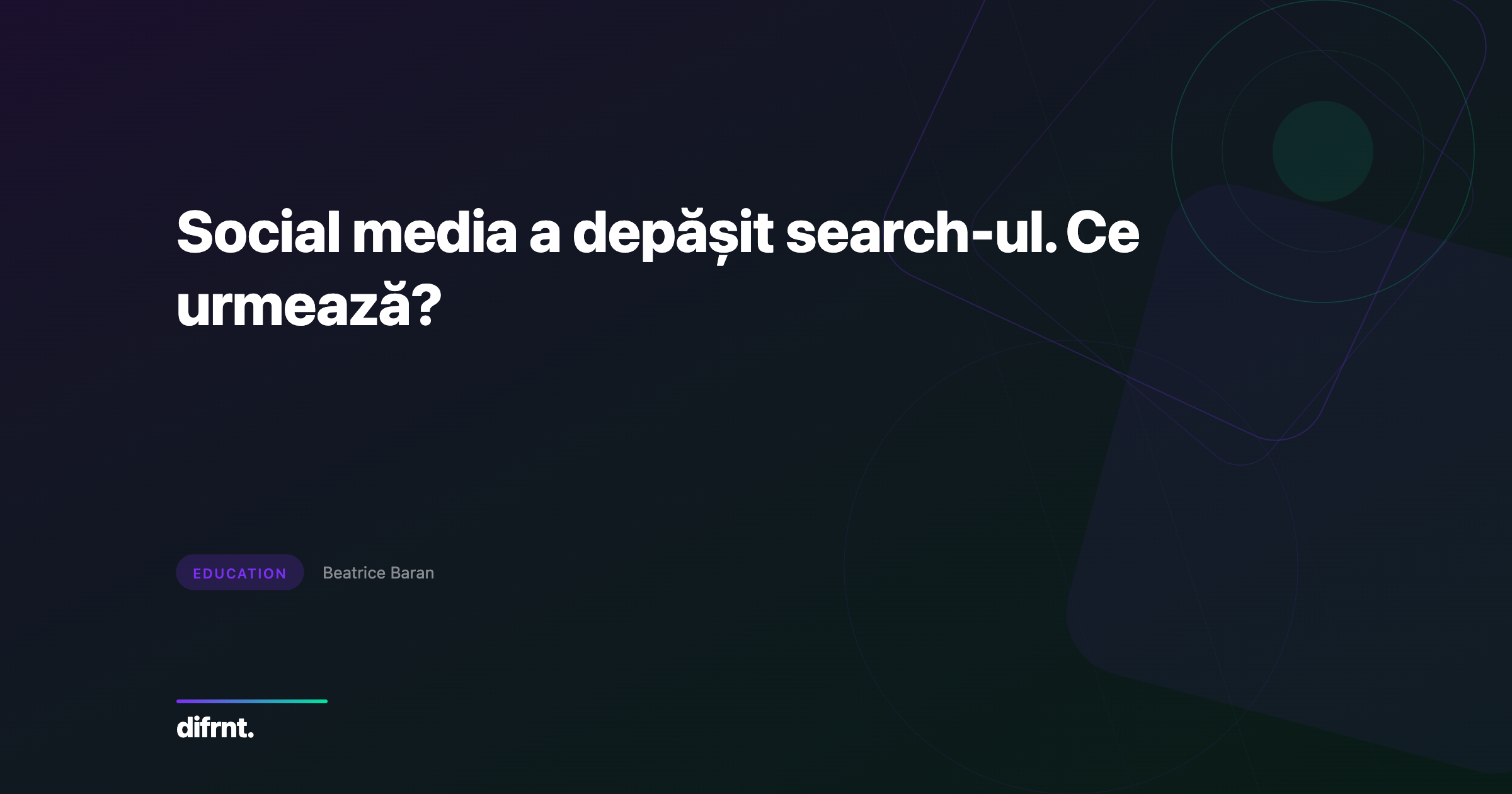 Infografic despre depășirea search-ului de către social media în investiții publicitare 2025