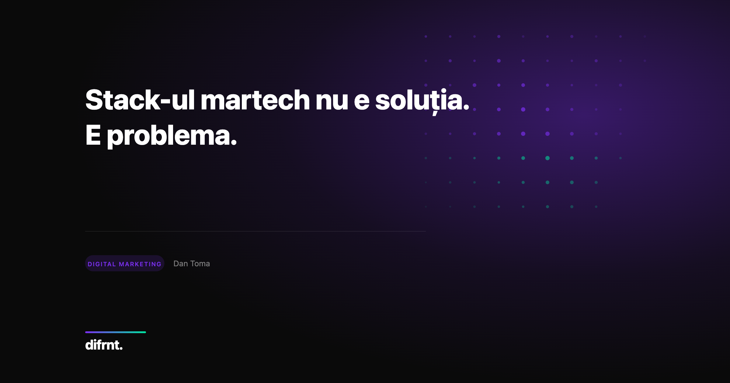 Infografic despre alinierea echipelor de marketing și vânzări prin optimizarea stack-ului martech