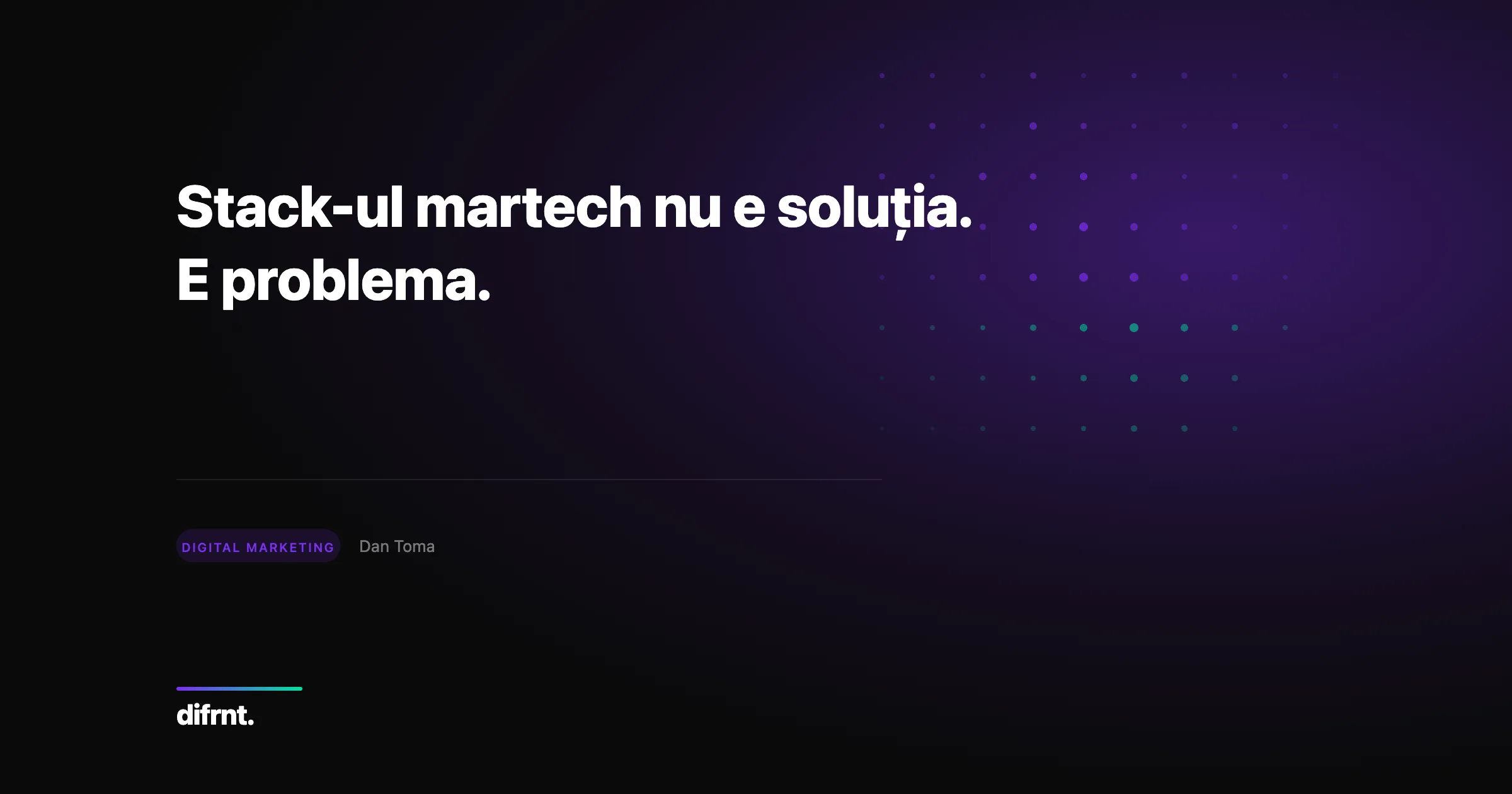 Infografic despre alinierea echipelor de marketing și vânzări prin optimizarea stack-ului martech