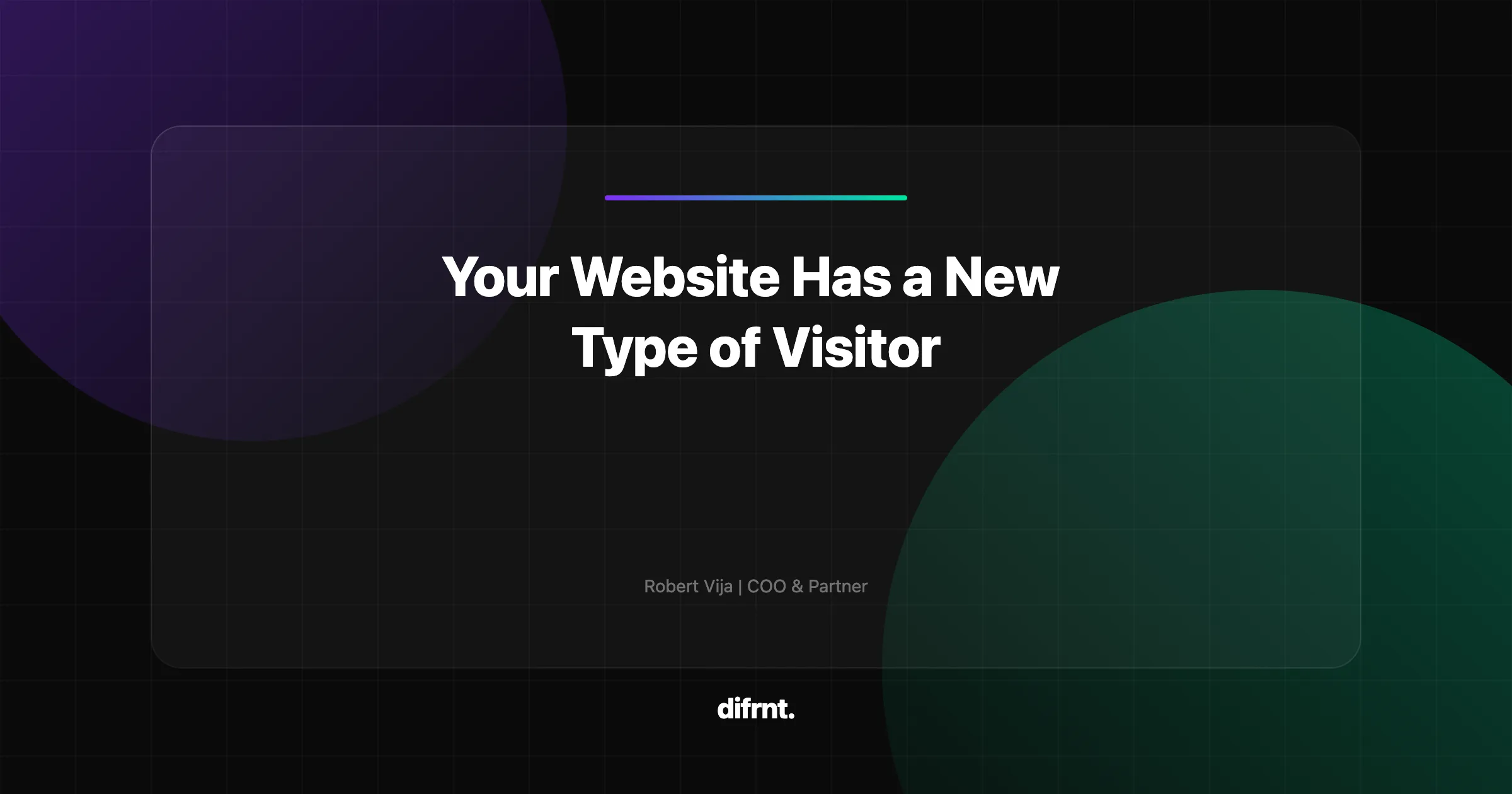 Conceptual illustration of AI agents as website visitors, featuring accessibility and semantic HTML elements