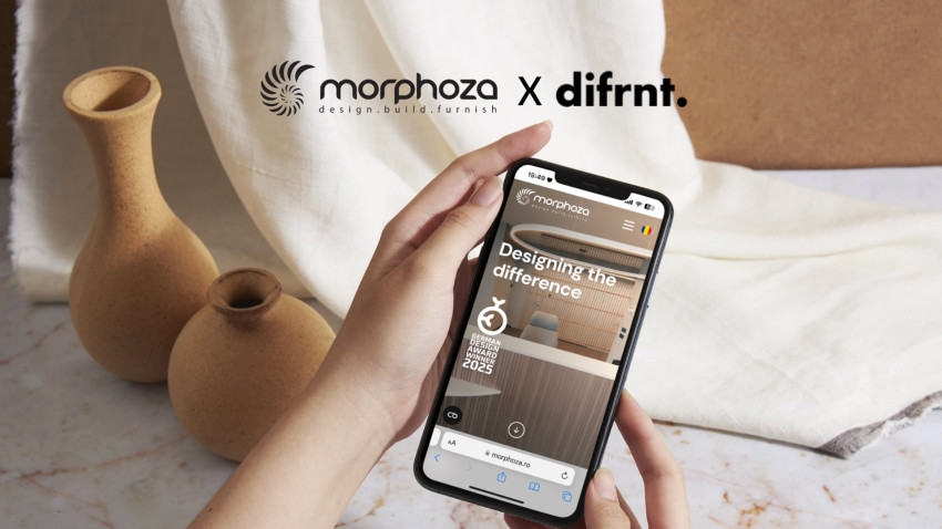 Morphoza - Innovative website for an interior design leader